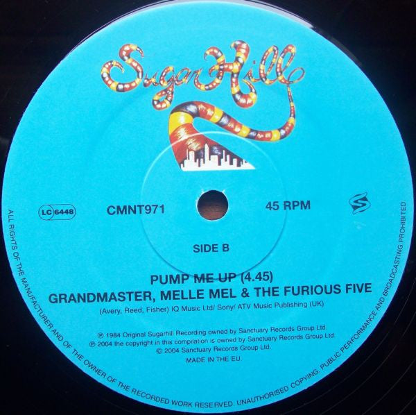 Grandmaster Flash, Melle Mel And The Furious Five : Step Off / Pump Me Up (12")