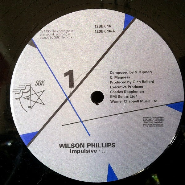 Wilson Phillips : Impulsive (12")