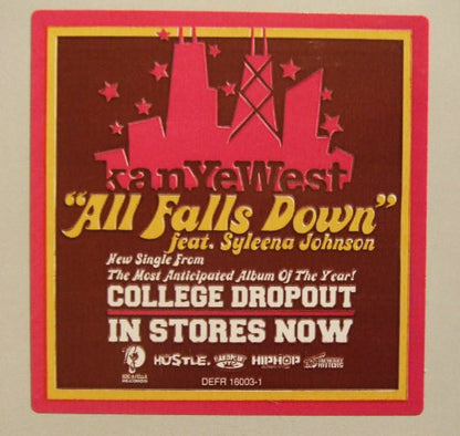 Kanye West : All Falls Down (12", Promo)
