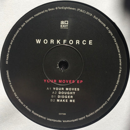 Workforce (5) : Your Moves EP (12", EP)