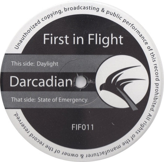 Darcadian : State Of Emergency (12")