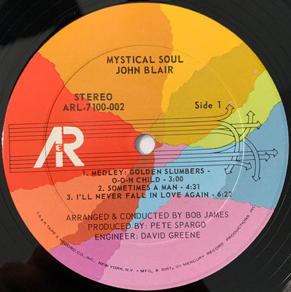 John Blair : Mystical Soul (LP, Album, Phi)