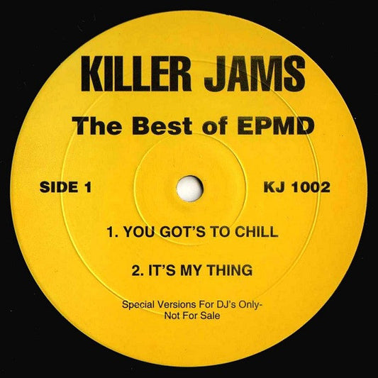 EPMD : Killer Jams The Best Of EPMD (12", Promo, Unofficial)