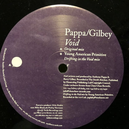 Pappa & Gilbey : Void (12")