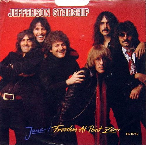 Jefferson Starship : Jane / Freedom At Point Zero (7", Single)