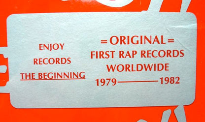 Funky Four Plus One More* : Rappin' And Rocking The House (12", M/Print, RE)
