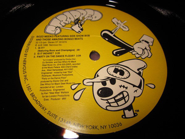 Bozo Meeko Featuring Sideshow Bob And Those Amazing Bongo Beats* : Is It Indare? / Party On The Dancefloor (12")