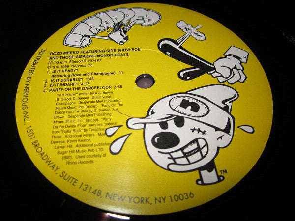 Bozo Meeko Featuring Sideshow Bob And Those Amazing Bongo Beats* : Is It Indare? / Party On The Dancefloor (12")