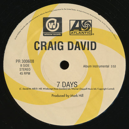 Craig David : 7 Days (12")