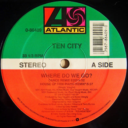 Ten City : Where Do We Go? (12")