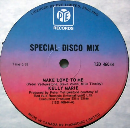 Kelly Marie : Make Love To Me (Special Disco Mix) (12")