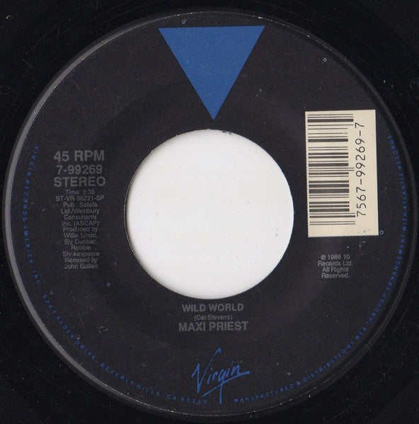 Maxi Priest : Wild World (7", SRC)