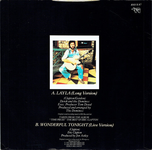 Derek & The Dominos / Eric Clapton : Layla / Wonderful Tonight (Live Version) (12")