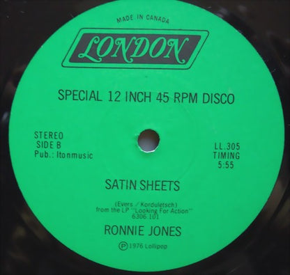Ronnie Jones : Under My Thumb / It's The Same Old Song (12", Single)