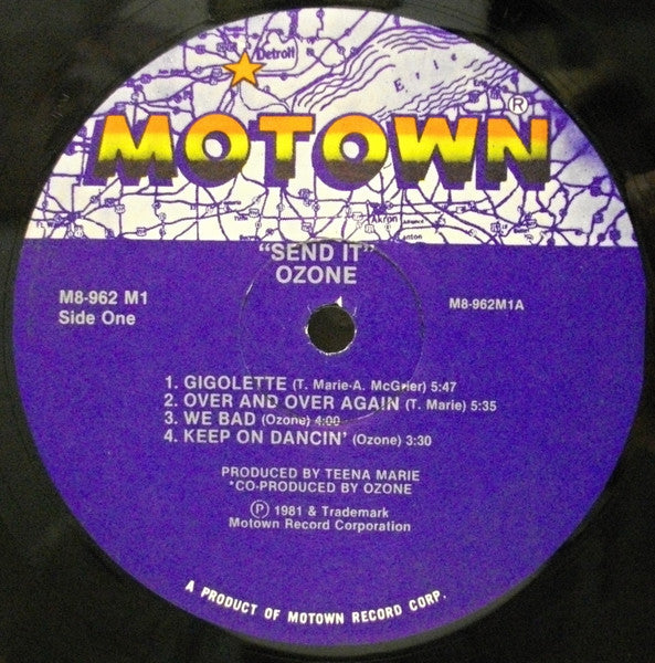 Ozone (5) : Send It (LP, Album)