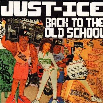 Just-Ice : Back To The Old School (LP, Album, Promo)