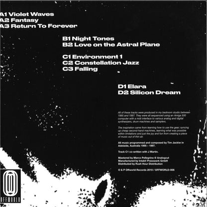 Tim Jackiw : Many Moons (2x12", Album, Mar)