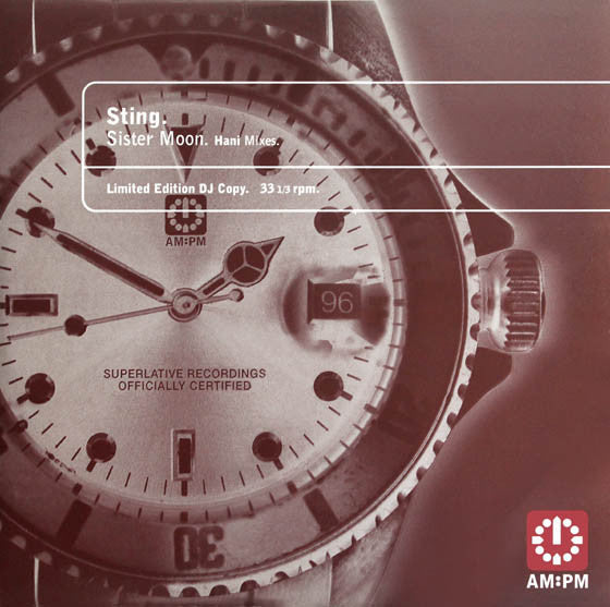 Sting : Sister Moon (Hani Mixes) (12", Ltd)