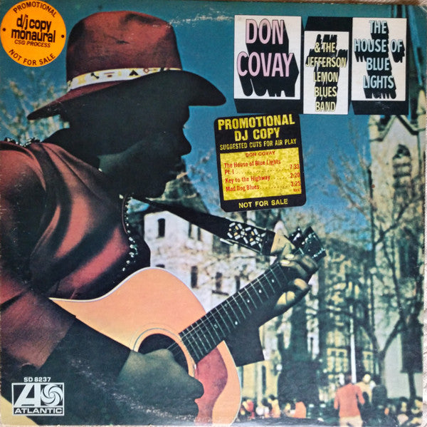 Don Covay And The Jefferson Lemon Blues Band : The House Of Blue Lights (LP, Album, Mono, Promo, Col)