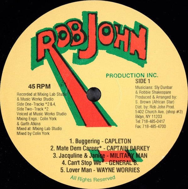 Various : Boogering Volume One (LP, Comp)