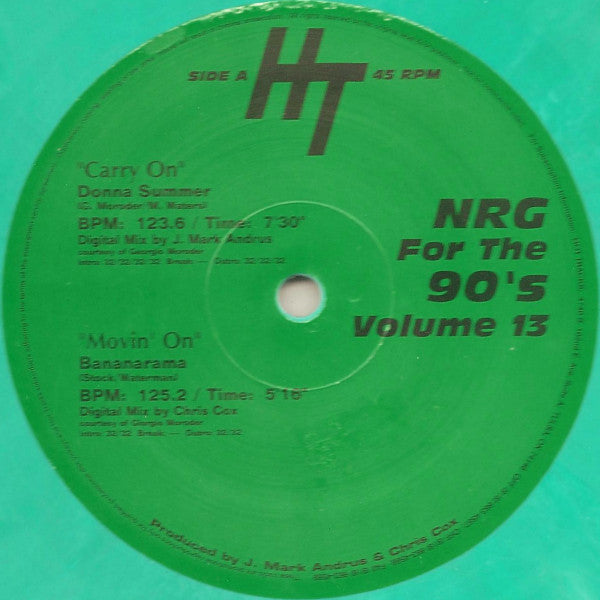 Various : NRG For The 90's Volume 13 (12", Promo, Gre)
