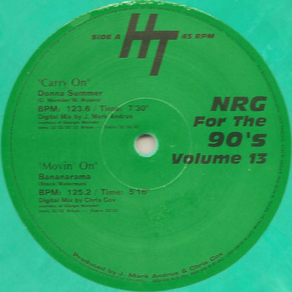 Various : NRG For The 90's Volume 13 (12", Promo, Gre)