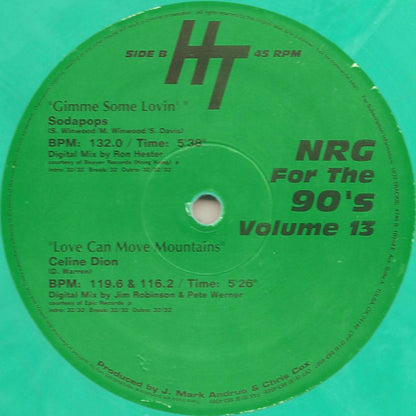 Various : NRG For The 90's Volume 13 (12", Promo, Gre)