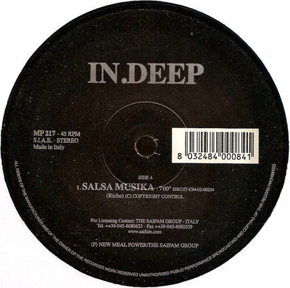 In.Deep : Salsa Musika (12")