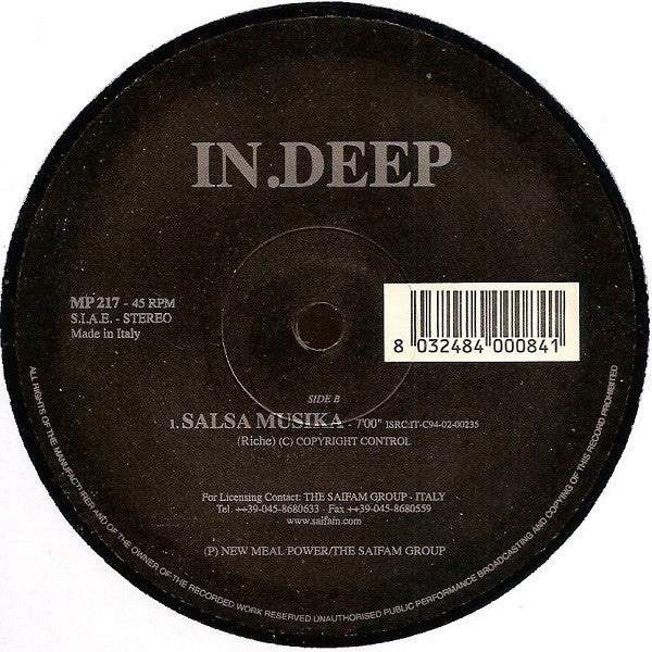 In.Deep : Salsa Musika (12")