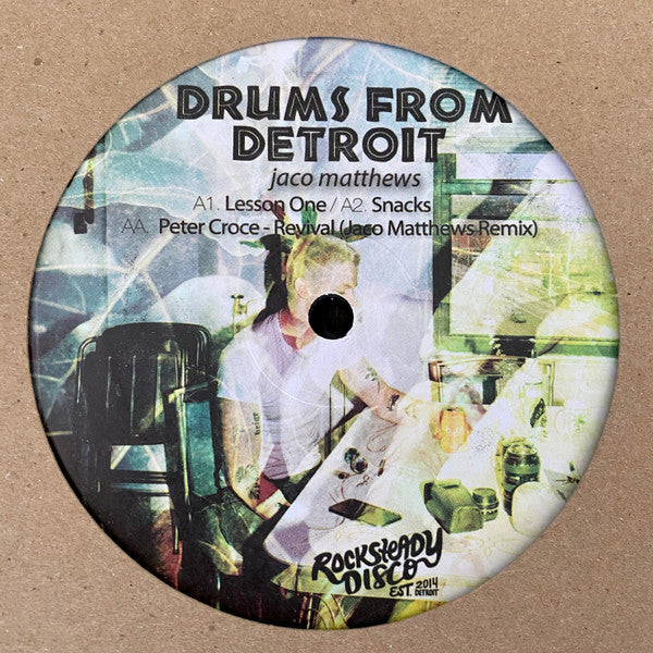 Jaco Matthews, Peter Croce : Drums From Detroit (12", EP, sta)