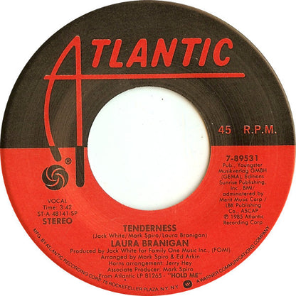 Laura Branigan : Spanish Eddie / Tenderness (7", Single, SP)