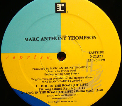 Marc Anthony Thompson : Dog In The Road (Of Life) (12", Single)