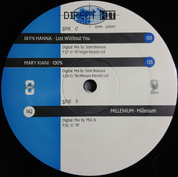 Various : Direct Hit Sector 8 (3x12", Comp, Promo)