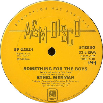 Ethel Merman : There's No Business Like Show Business (12", Promo)