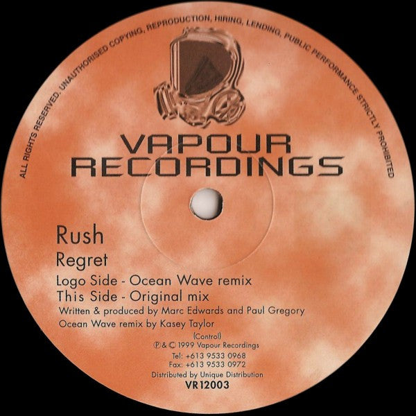 Rush (2) : Regret (12")