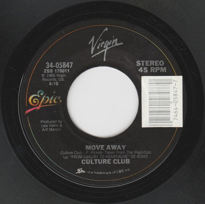 Culture Club : Move Away (7", Single)