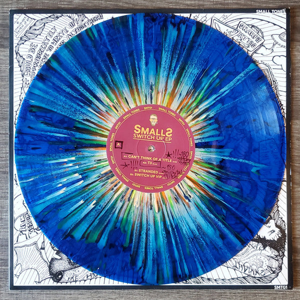 SmallS (5) : Switch Up (12", EP, Blu)