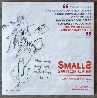 SmallS (5) : Switch Up (12", EP, Blu)