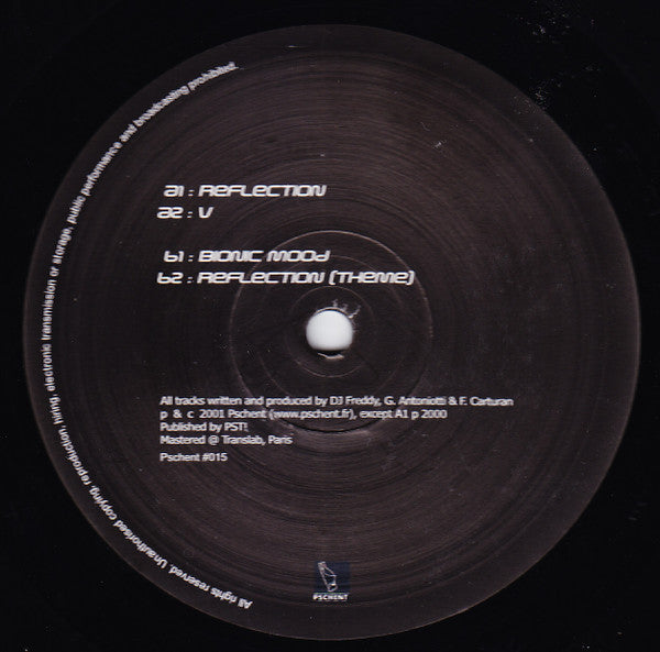 Freddy* & Franck.C* / G-Rom : The Reflection EP (12", EP)