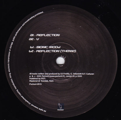 Freddy* & Franck.C* / G-Rom : The Reflection EP (12", EP)