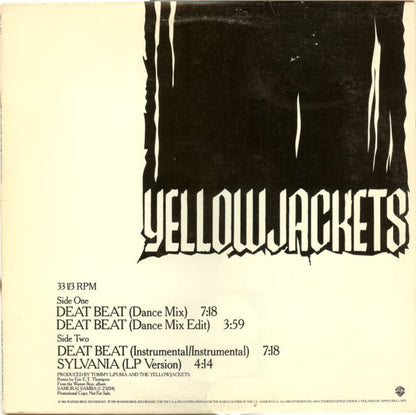 Yellowjackets : Deat Beat (12", Promo)