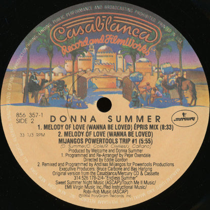 Donna Summer : Melody Of Love (Wanna Be Loved) (12", Single)