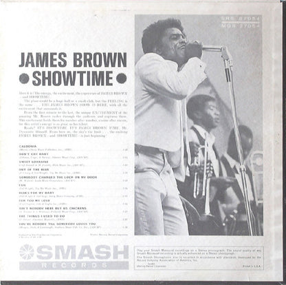 James Brown : Showtime (LP, Album, Mono, Ric)