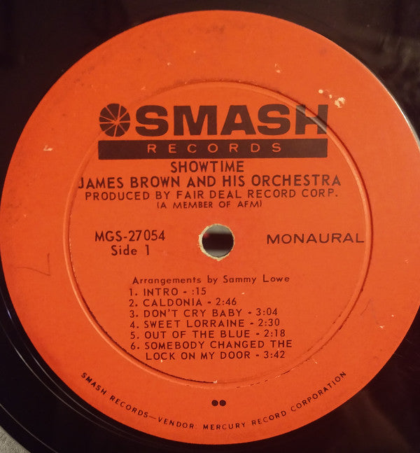 James Brown : Showtime (LP, Album, Mono, Ric)