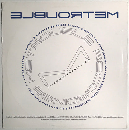 Ralphi Rosario & Martin Fry : First Reunion (12")