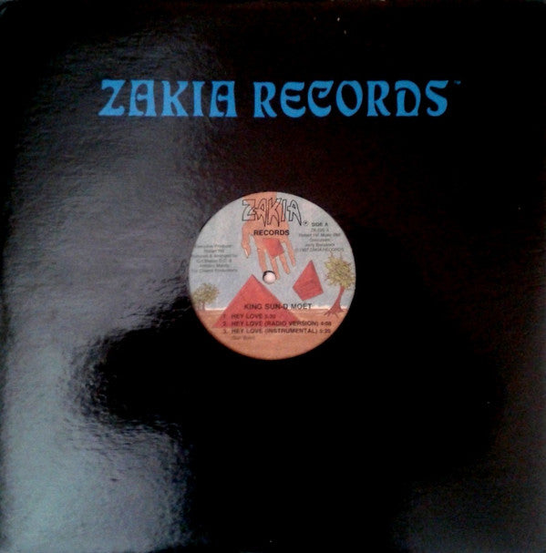 King Sun - D-Moet : Hey Love / Mythological Rapper (12")