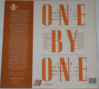 Bettina : One By One (12", Single)