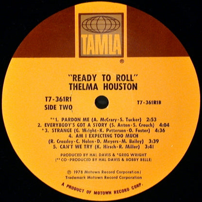 Thelma Houston : Ready To Roll (LP, Album)