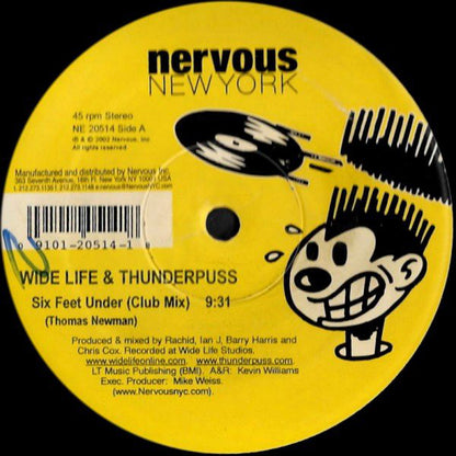 Wide Life* & Thunderpuss : Six Feet Under (12")