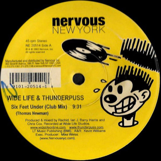 Wide Life* & Thunderpuss : Six Feet Under (12")
